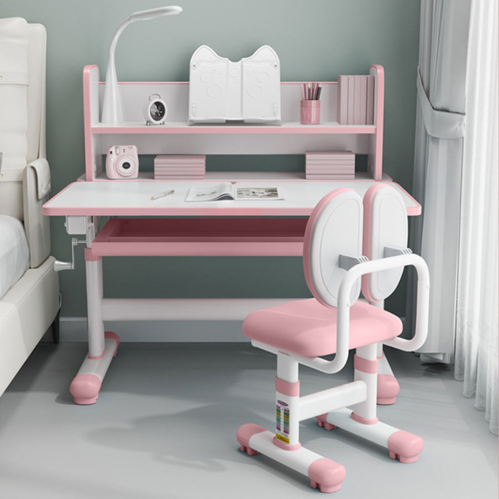 Children Desk and Chair Set Height Adjustable, Ergonomic Kids