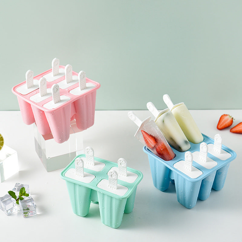 Homemade Popsicle Molds Shapes, Silicone Frozen Ice Popsicle Maker-BPA Free  NEW