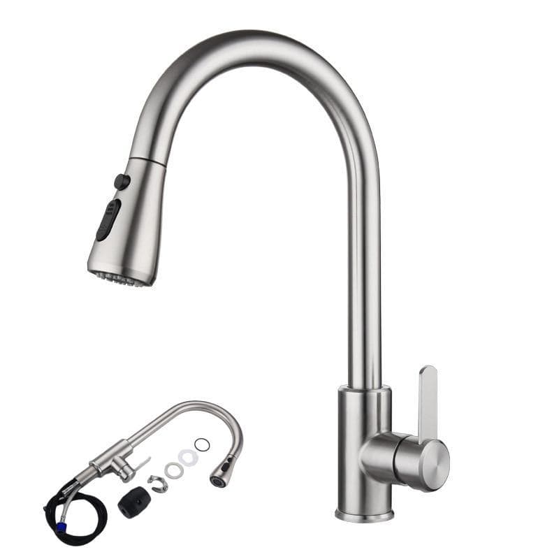 Kitchen Faucet With Pull Down Sprayer