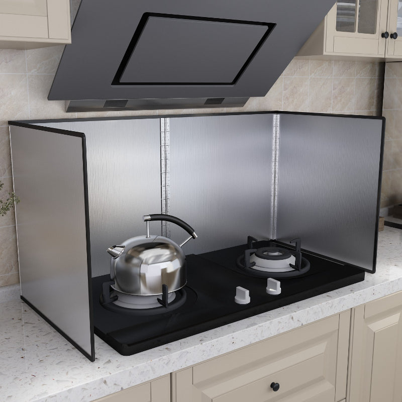 Stainless Steel Splashback Kitchen Cooker Wall Protection 