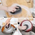 2Pcs Magic Cleaning Sponge Brush with Handle Cleans Kitchen Nano Emery Scrub Brush for Washing Dishes Pot Brush, Bathroom Clean - Image 3
