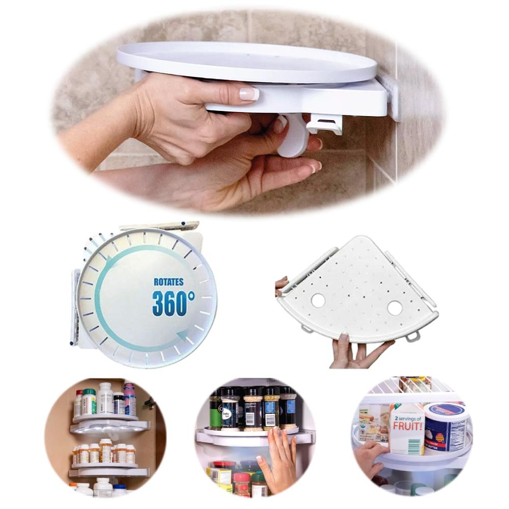 360-Rotating-Wall-Corner-Shelf-Storage-Organizer-Multi-Function-Kitchen-Racks-Bathroom-Holders-Set-up-Without-1.jpg Multi-Function 360 Rotating Wall Corner Shelf Storage Organizer for Kitchen and Bathroom - Image 1