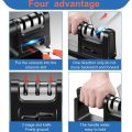 4-in-1 Kitchen Knife Sharpener Stone Scissor Sharpening Kit Tools Blade Sharpener Safely Sharpen Knives Easily Restores To Sharp - Image 3