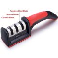 4-in-1 Kitchen Knife Sharpener Stone Scissor Sharpening Kit Tools Blade Sharpener Safely Sharpen Knives Easily Restores To Sharp - Image 9