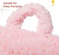 ALIMORDEN Kids Ultra-Soft Snuggle Foam Filled Chair, Toddler Cuddly Sherpa Reading Couch for Boys and Girls, Pink - Image 5