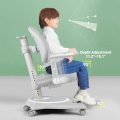 COSVALVE Adjustable Comfy Study Chair for Ages 5-15 Years Old, Reading Chair for Bedroom with Height and Depth Adjustable, Foldable Armrest, Auto Sit-Locking Wheels, for Girls (Pink) - Image 10