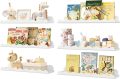 Lifewit Kids Bookshelf 2 Pack, 15" Acrylic Floating Shelves for Wall Mounted, Pink Clouds Nursery Book Toy Hanging Racks for Baby/Toddler/Children in Bedroom, Living Room Decor - Image 18