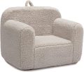 ALIMORDEN Kids Ultra-Soft Snuggle Foam Filled Chair, Toddler Cuddly Sherpa Reading Couch for Boys and Girls, Pink - Image 20