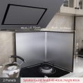 Kitchen Grease Splatter Guard for Stove Top, Stainless Steel Splatter Screen, Anti Oil Splash Shield for Frying, Oil Baffle Sheet for Cooking - Image 10