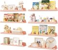 Lifewit Kids Bookshelf 2 Pack, 15" Acrylic Floating Shelves for Wall Mounted, Pink Clouds Nursery Book Toy Hanging Racks for Baby/Toddler/Children in Bedroom, Living Room Decor - Image 15