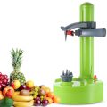 Automatic Rotating Electric Fruit Peeler Machine Kitchen Peeling Tool Apple Potato Fast Slicer Vegetables Cutter with 2 Blades - Image 8