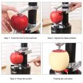 Automatic Rotating Electric Fruit Peeler Machine Kitchen Peeling Tool Apple Potato Fast Slicer Vegetables Cutter with 2 Blades - Image 4