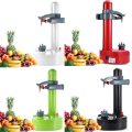 Automatic Rotating Electric Fruit Peeler Machine Kitchen Peeling Tool Apple Potato Fast Slicer Vegetables Cutter with 2 Blades - Image 2