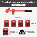 Heavy Furniture Lifter Movers Kit Easy Sliders Roller Tool Moving Appliance Lifter Transport Shifter Wheel Lift Heavy Objects - Image 5