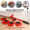 Heavy Furniture Lifter Movers Kit Easy Sliders Roller Tool Moving Appliance Lifter Transport Shifter Wheel Lift Heavy Objects - Image 4