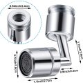 Kitchen Bathroom 720 Degree Faucet Aerator Swivel Sink Sprayer - Image 8