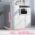 Kitchen Pantry Cabinet Storage Islands Cupboard for Living Room Dinning Room Sideboard Buffet Wine Cooler Adjustable Shelves - Image 12