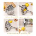 Manual Juicers Hand Squeezer Handheld Heavy Duty Press Citrus Juicer Lemon Lime Orange Apple Juice Lemonade Cocktail Juicery - Image 4