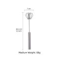 Semi-Automatic Hand Eggbeater Stirring Whisks Rotating Push Egg Beater Mixer Blending Tools Stainless Easy Use Kitchen Gadgets - Image 7