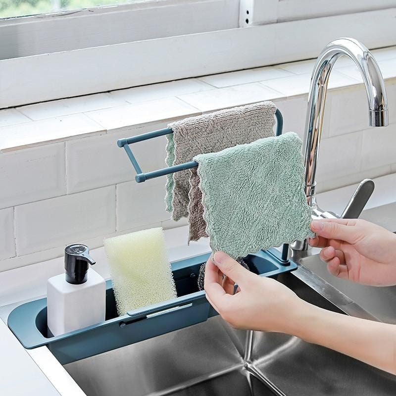 Telescopic-Sink-Storage-Rack-Kitchen-Retractable-Sink-Drain-Basket-Adjustable-Sink-Organizer-Kitchen-Supplies-Rag-Brush-1.jpg Telescopic Sink Storage Rack Kitchen Retractable Sink Drain Basket Adjustable Sink Organizer Kitchen Supplies Rag Brush Shelf - Image 1