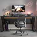 Gaming Desk and Chair Set, Ergonomic 31.5" Home Office Computer Desk with Monitor Stand and Host Tray, Student Study Table Writing Workstation - Image 2