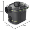 Intex Electric Air Pump for Inflatables, Portable Inflator and Deflator, 110-120V / 12V DC Air Pump for Air Mattress, Pool, Boat, Inflatable Toys or Camping, with 3 Nozzle Attachments - Image 4