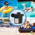 Electric Air Pump for Inflatables, Portable Inflator and Deflator, 110-120V / 12V DC Air Pump for Air Mattress, Pool, Boat, Inflatable Toys or Camping, with 3 Nozzle Attachments - Image 7