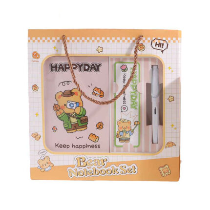 Juego De Cuadernos De Oso