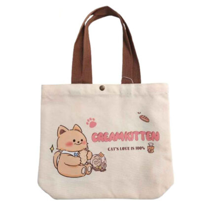 Mini Bolso De Tela 30X25Cm