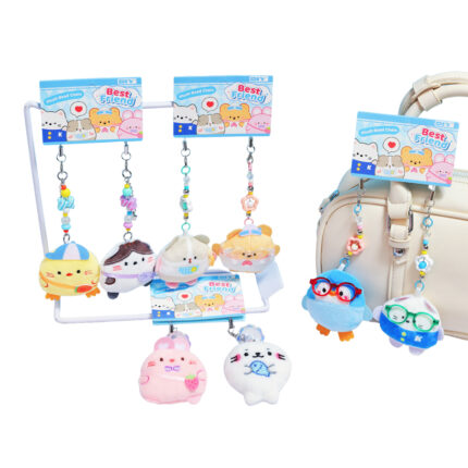 Cadena De Cuentas De Peluche 12X3X4,3Cm