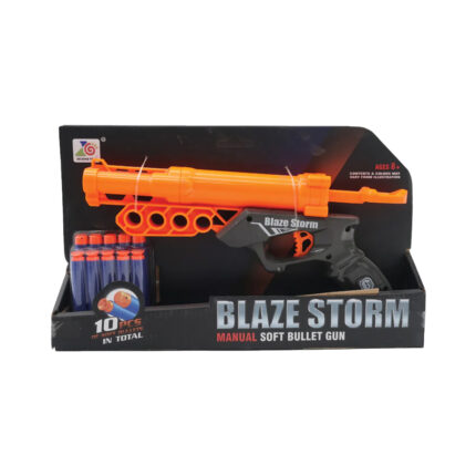 Pistola De Juguete Con 10 Dardos
